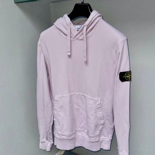 Stone Island Pullover Badge Hoodie - Medium ptp20.5”