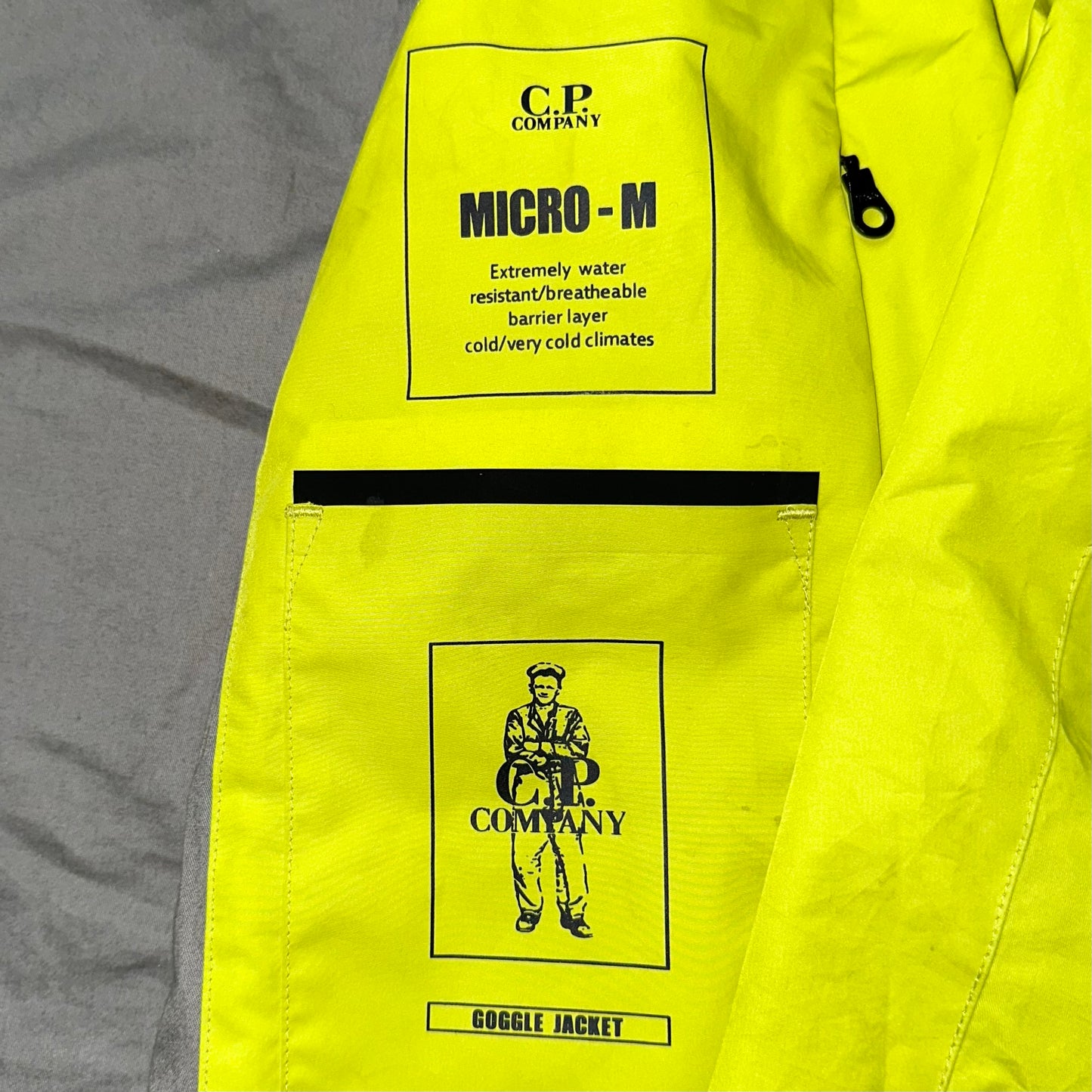 CP Company Micro-M Full Zip Goggle Jacket