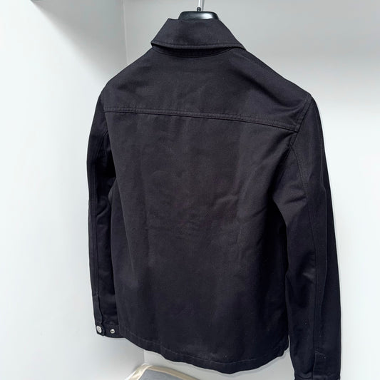 Stone Island Workwear R-Gabardine 3/1 Full Zip Badge Jacket - Small ptp20.5”