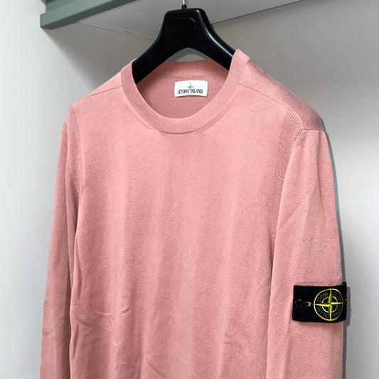 Stone Island Knitted Pullover Badge Sweatshirt - XL ptp22”