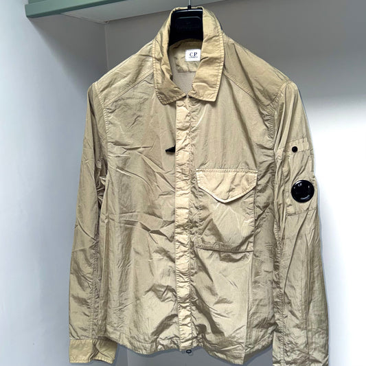 CP Company Chrome-R Nylon Full Zip Lens Overshirt - Small ptp20”