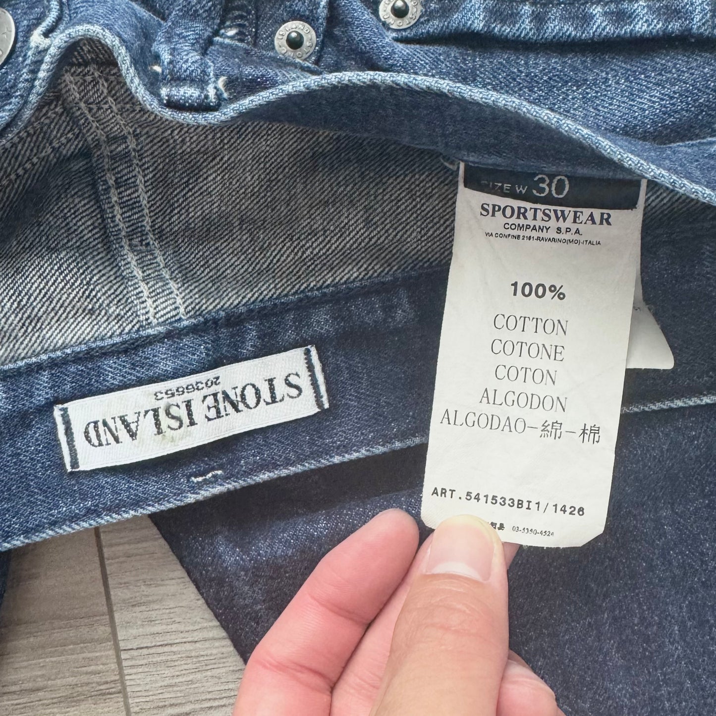 Stone Island Badge Jeans - 30W 29L