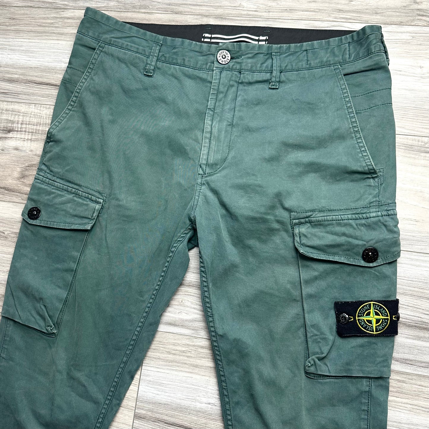 Stone Island Badge Cargo Trousers