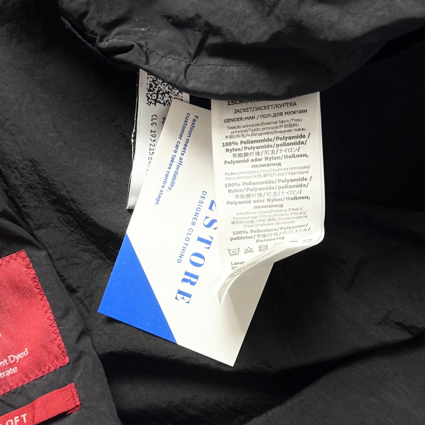 CP Company G.D.P Polartec Full Zip Goggle Jacket - Medium ptp21.5”