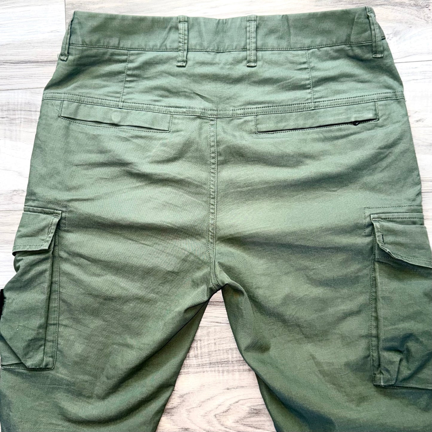 Stone Island Badge Cargo Trousers - 29W 30L