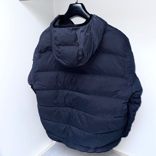 Stone Island Seamless Tunnel Nylon Down-TC Full Zip Badge Jacket - XL ptp25.5”