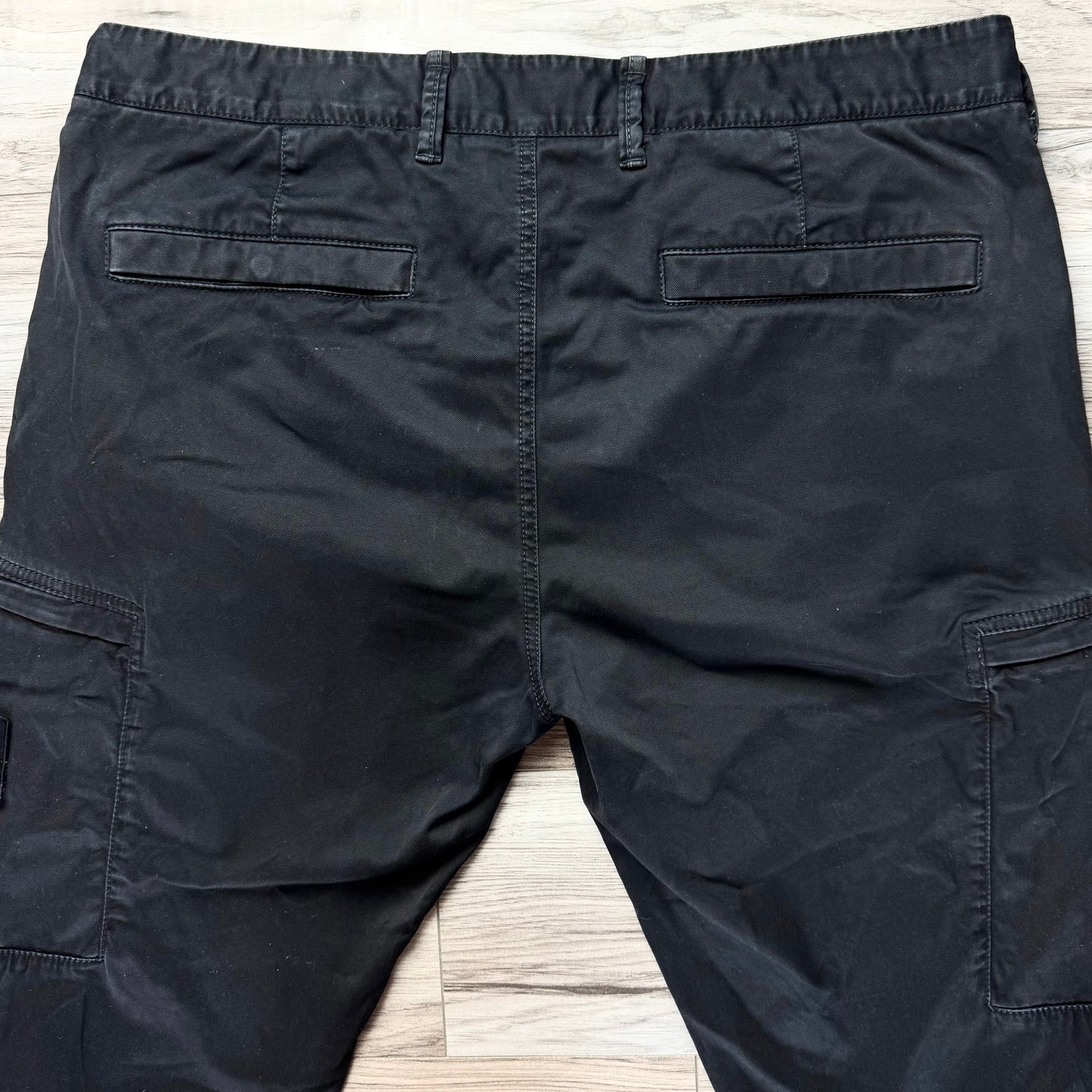 Stone Island Badge Cargo Trousers - 36W 34L