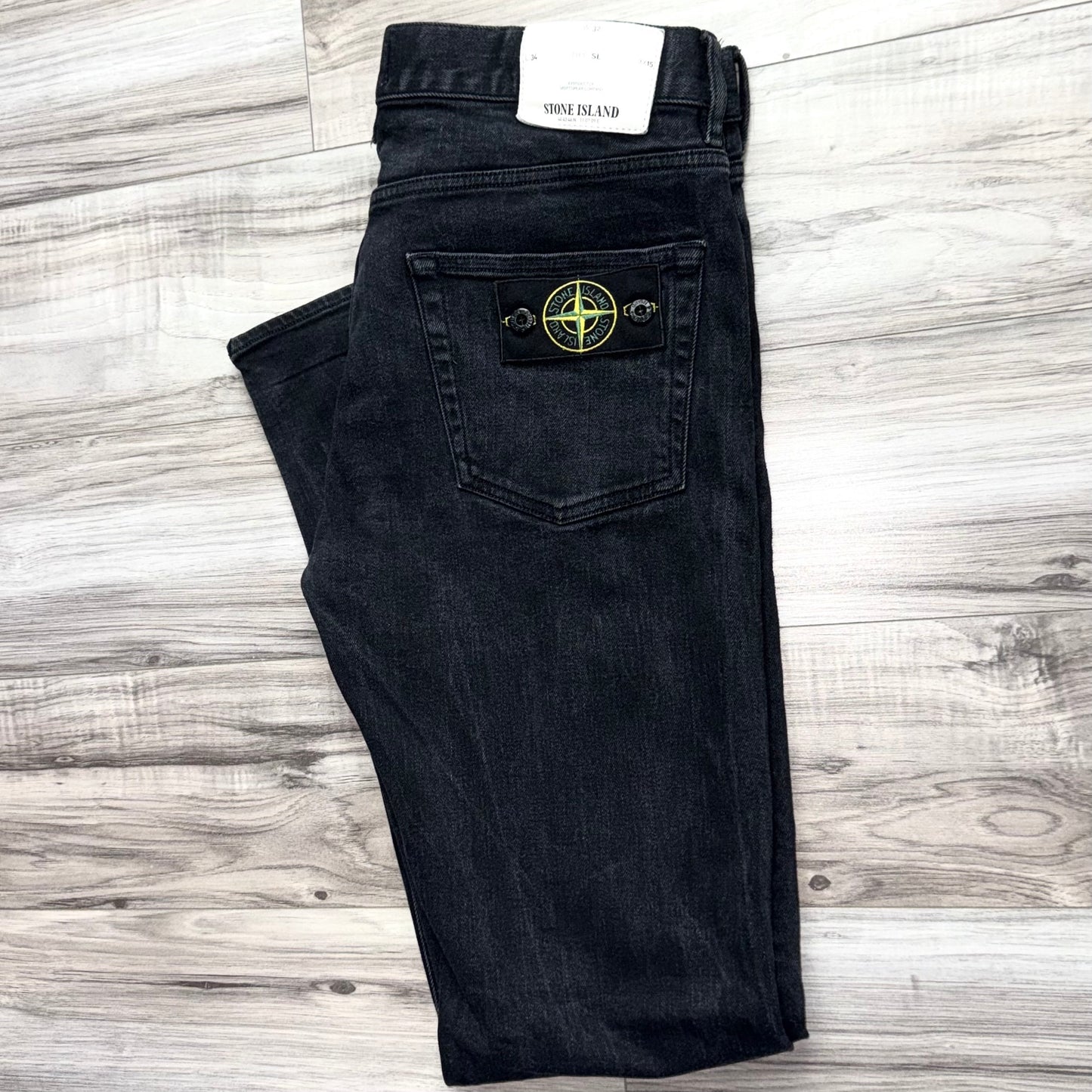 Stone Island Badge Jeans - 32W 32L