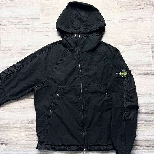 Stone Island David Light-TC With Polyester Tela Full Zip Badge Jacket - Medium ptp23”