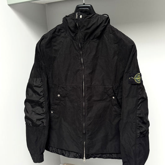 Stone Island David Light-TC With Polyester Tela Full Zip Badge Jacket - Medium ptp23”