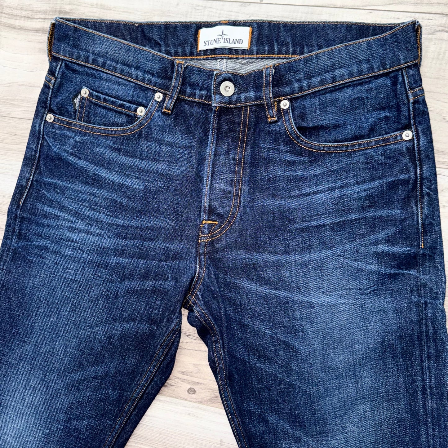 Stone Island Badge Jeans - 30W 34L