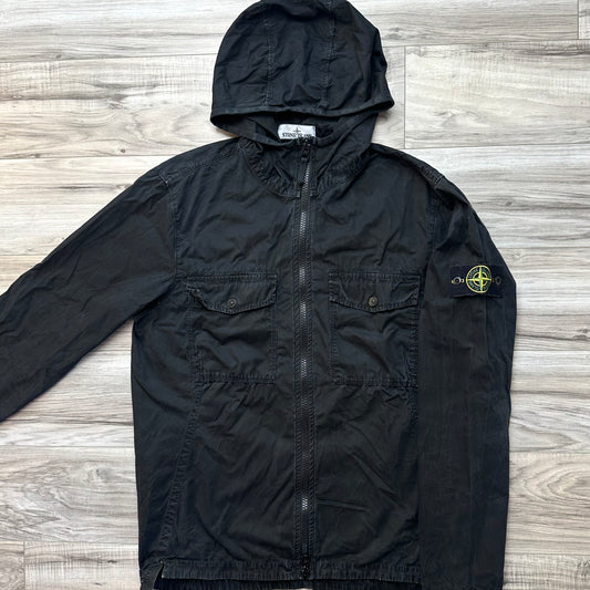 Stone Island Hooded Badge Overshirt