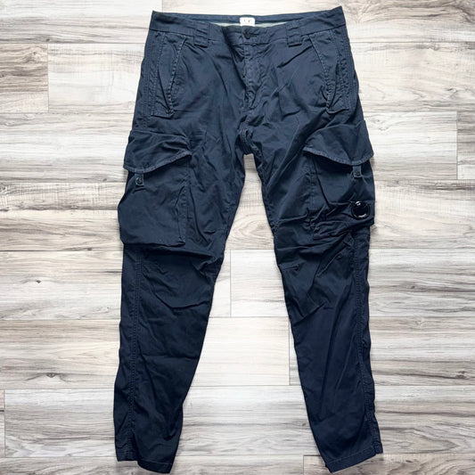 CP Company Stretch Sateen Lens Cargo Trousers - Large 34W 32L
