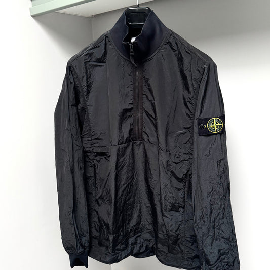 Stone Island Nylon Metal Half Zip Pullover Badge Smock - Medium ptp22”