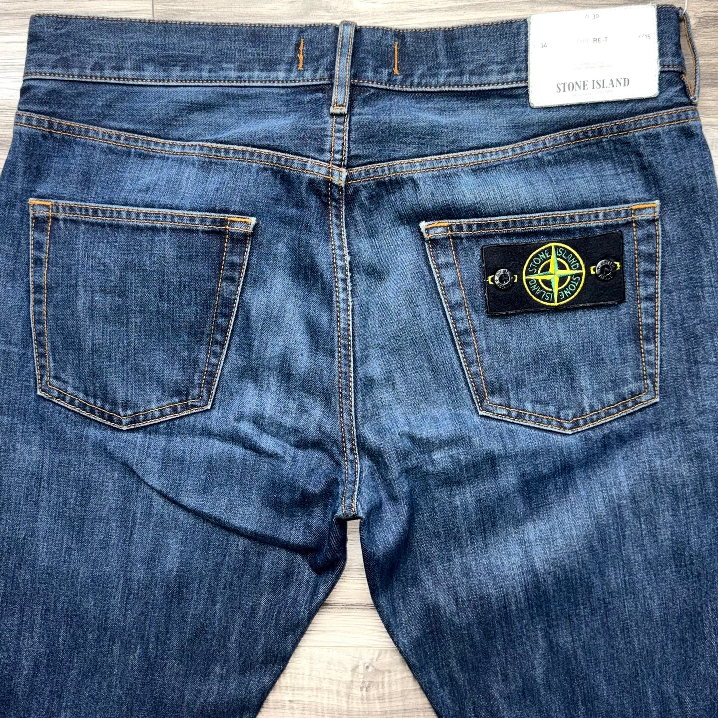 Stone Island Badge Jeans - 30W 34L