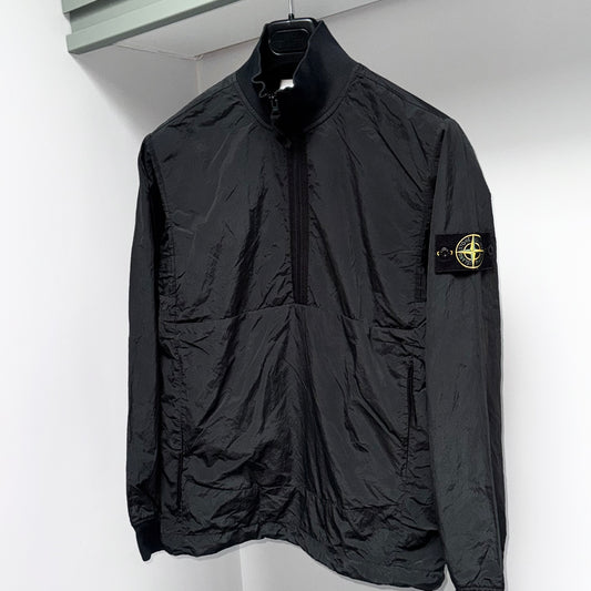 Stone Island Nylon Metal Half Zip Pullover Badge Smock - Small ptp21.5”