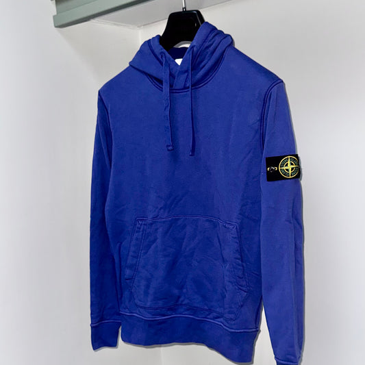 Stone Island Pullover Badge Hoodie - Small ptp20.5”