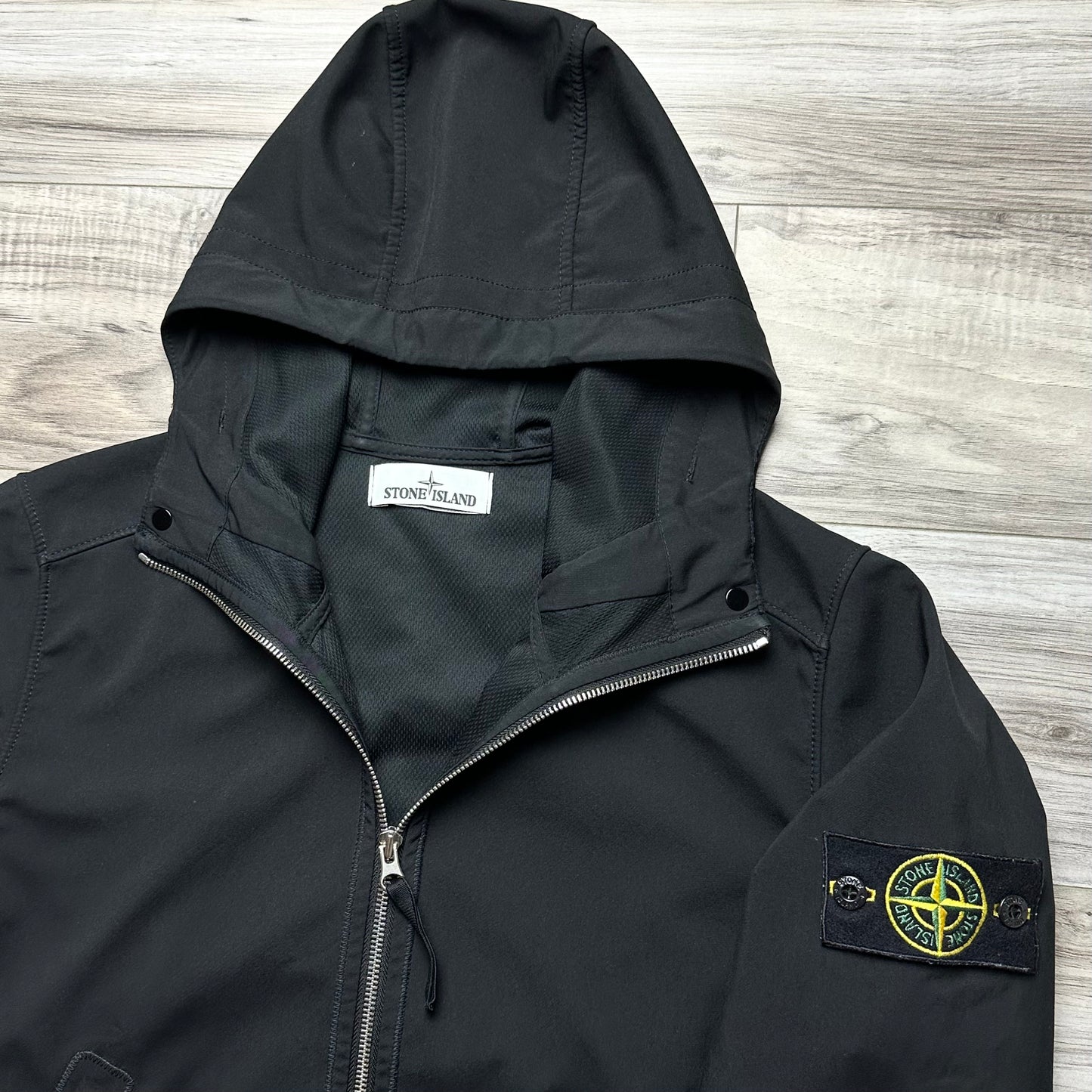 Stone Island Light Soft Shell-R Badge Jacket