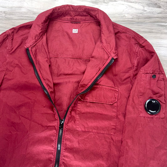 CP Company Full Zip Lens Overshirt - Large