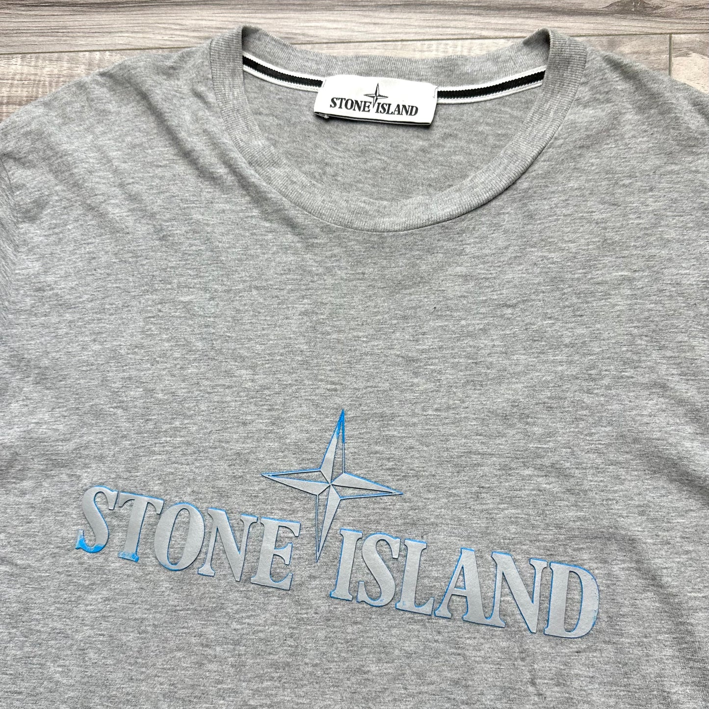 Stone Island Long Sleeve Logo T shirt