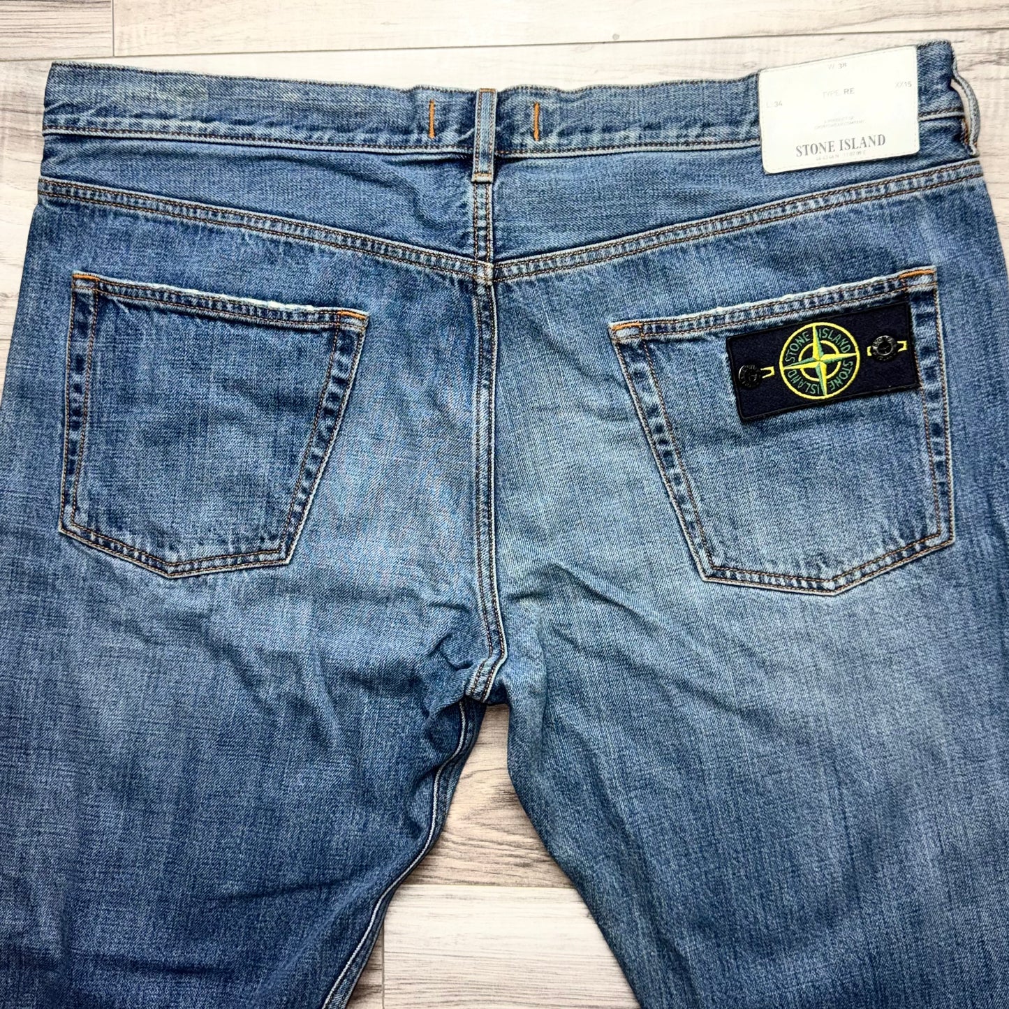 Stone Island Badge Jeans - 38W 34L