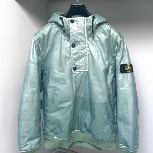 Stone Island Sage Green 40th Anniversary 82-22 Microfelt Ripstop Cover With Primaloft Insulation Technology Anorok Jacket - XL
