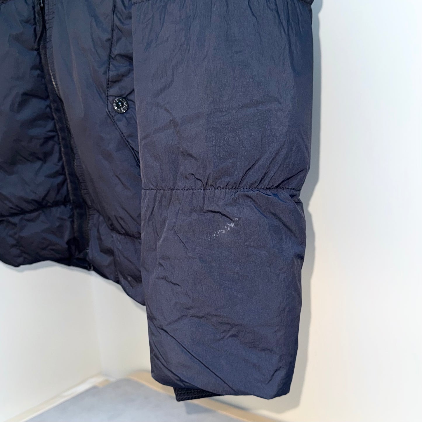 Stone Island Garment Dyed Crinkle Reps NY Down Badge Jacket - Medium ptp21”