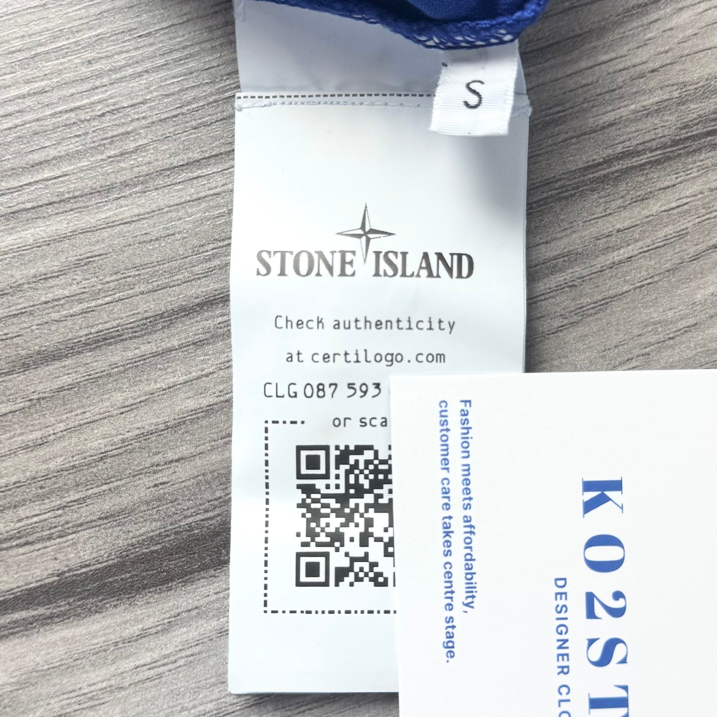 Stone Island Patch T shirt - Small ptp18.5”