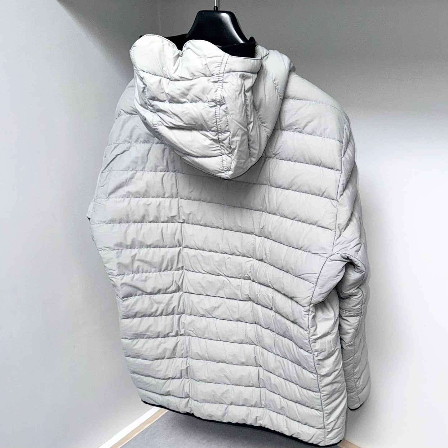 Stone Island O-Cotton / R-Nylon Tela Full Zip Badge Jacket - XXL ptp24.5”