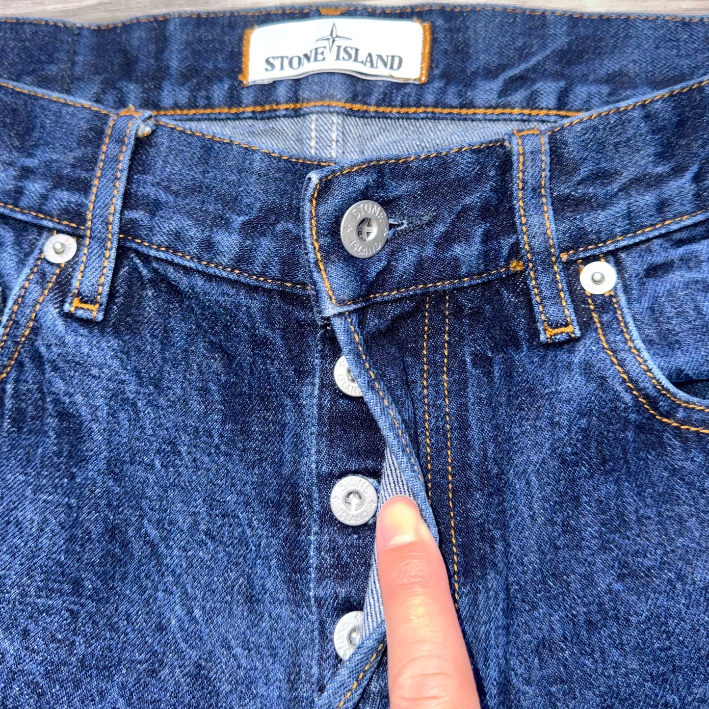 Stone Island Badge Jeans - 30W 29L