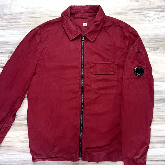 CP Company Full Zip Lens Overshirt - Large