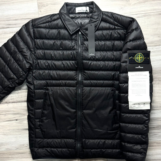 Stone Island Bio-Based Ripstop Nylon Down Full Zip Badge Jacket - XL ptp23”