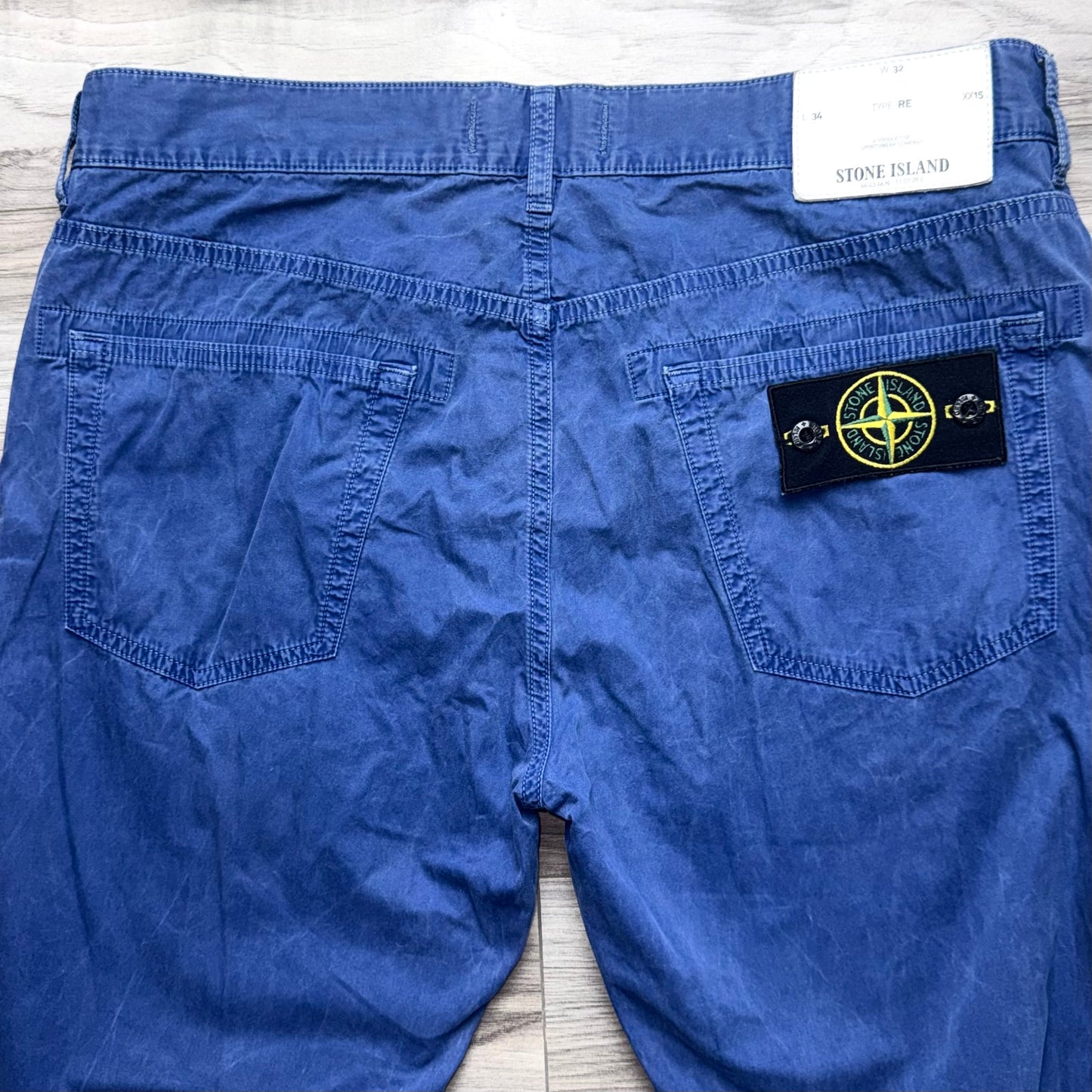 Stone Island Badge Chinos - 32W 32L