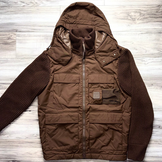 CP Company Metropolis Series Dynatec Mixed Lambswool Jacket - Large ptp22”