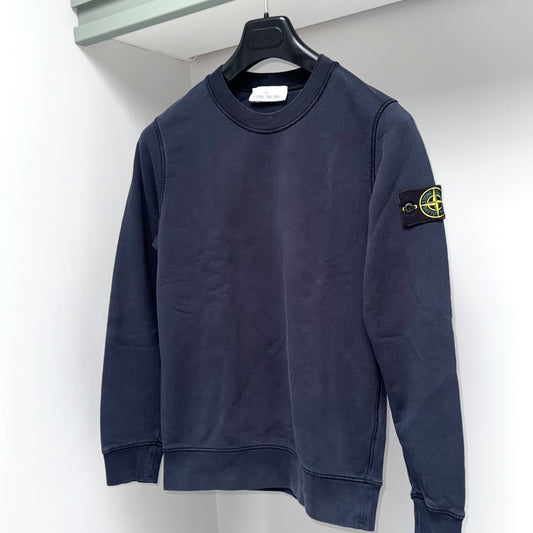 Stone Island Pullover Badge Sweatshirt - Small