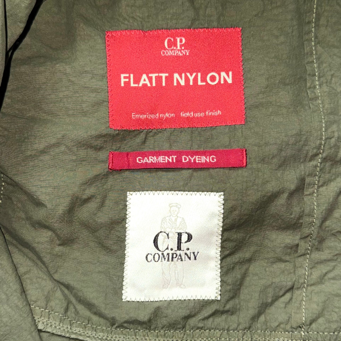 CP Company Flatt Nylon Half Zip Lens Smock - Large ptp22”