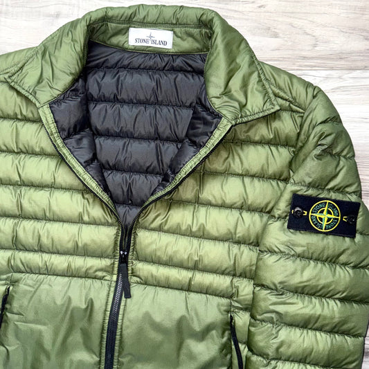 Stone Island Bio-Based Ripstop Nylon Down Badge Jacket - XL ptp23”