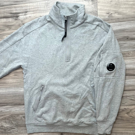 CP Company Quarter Zip Lens Sweatshirt