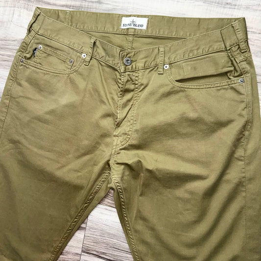 Stone Island Badge Chinos - 36W 31L