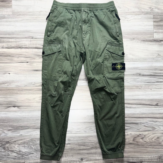 Stone Island Badge Cargo Trousers - 36W 30L