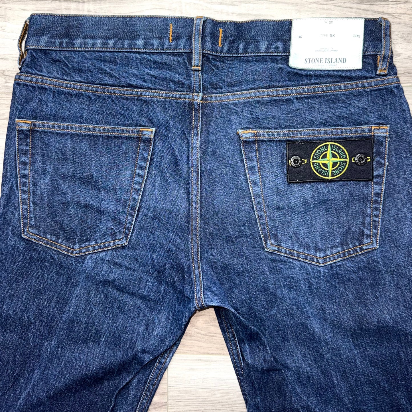 Stone Island Badge Jeans - 32W 32L