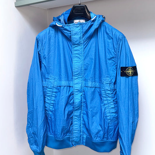 Stone Island Blue Membrana TC Full Zip Jacket - XL ptp23.5”