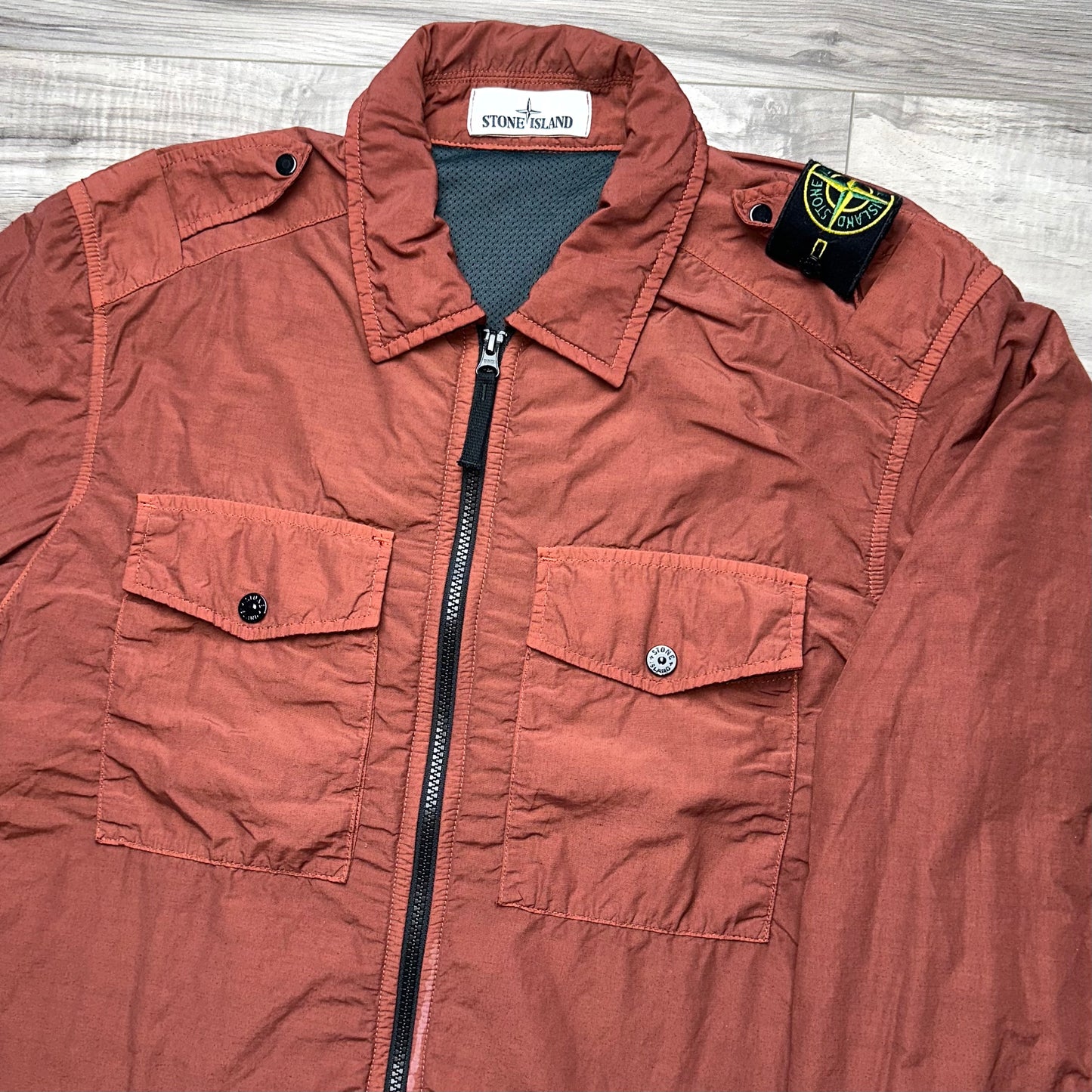 Stone Island Padded Naslan Shoulder Badge Overshirt