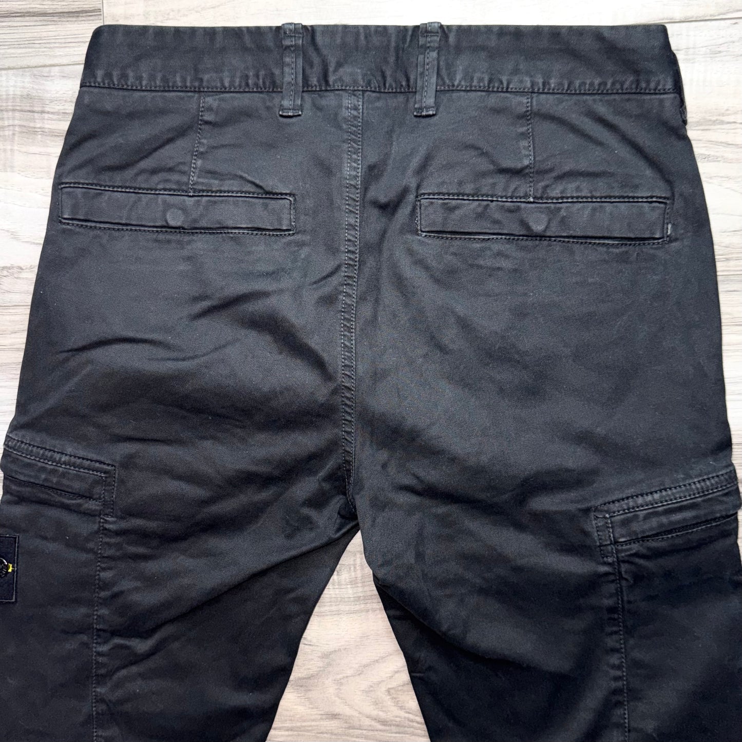 Stone Island Badge Cargo Trousers - 28W 32L