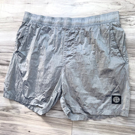 Stone Island Nylon Metal Patch Shorts - XL 36W