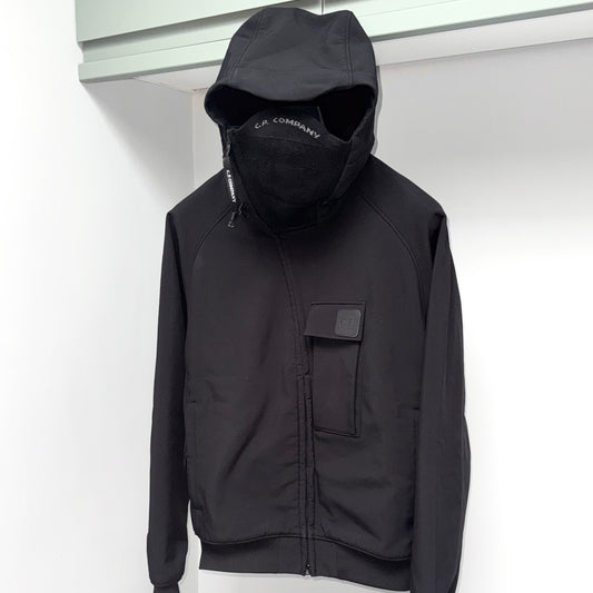 CP Company Metropolis Series Soft Shell-R Mask Full Zip Jacket - Small ptp20.5”