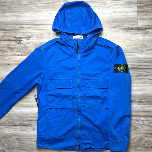 Stone Island Hooded Badge Overshirt