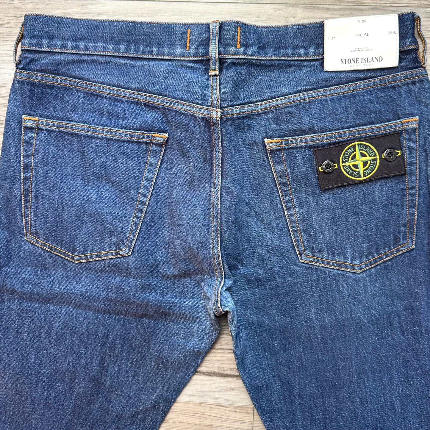Stone Island Badge Jeans - 34W 34L