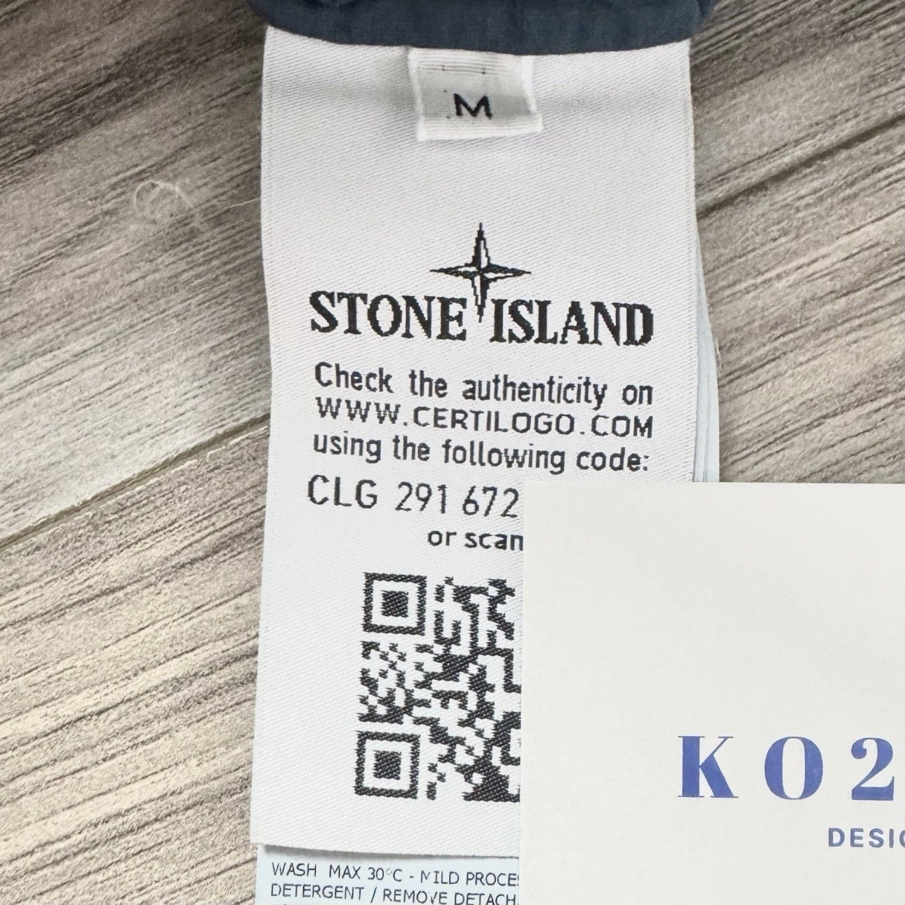 Stone Island Naslan Full Zip Shoulder Badge Overshirt - Medium ptp21.5”