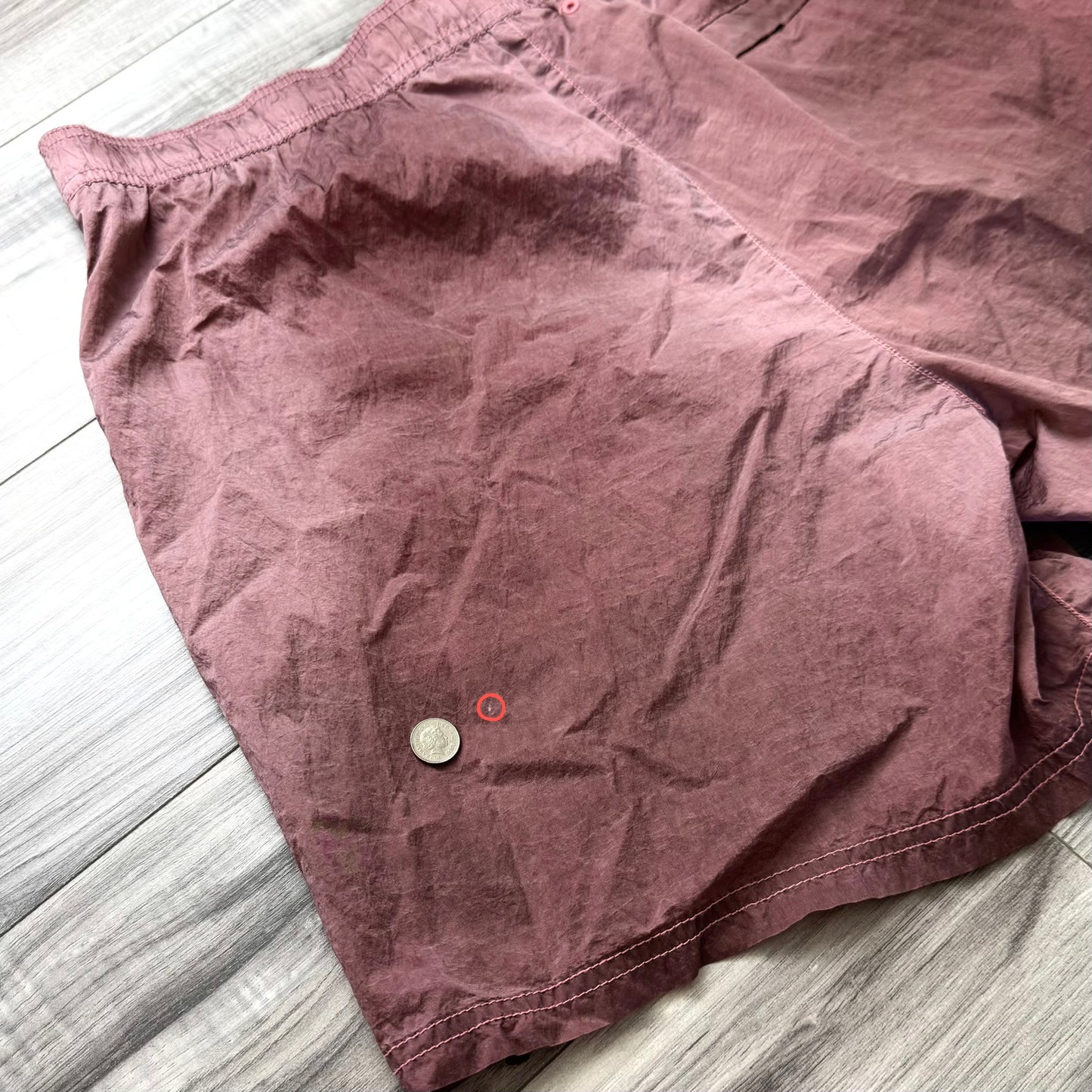 Stone Island Nylon Metal Patch Shorts - XL 36W